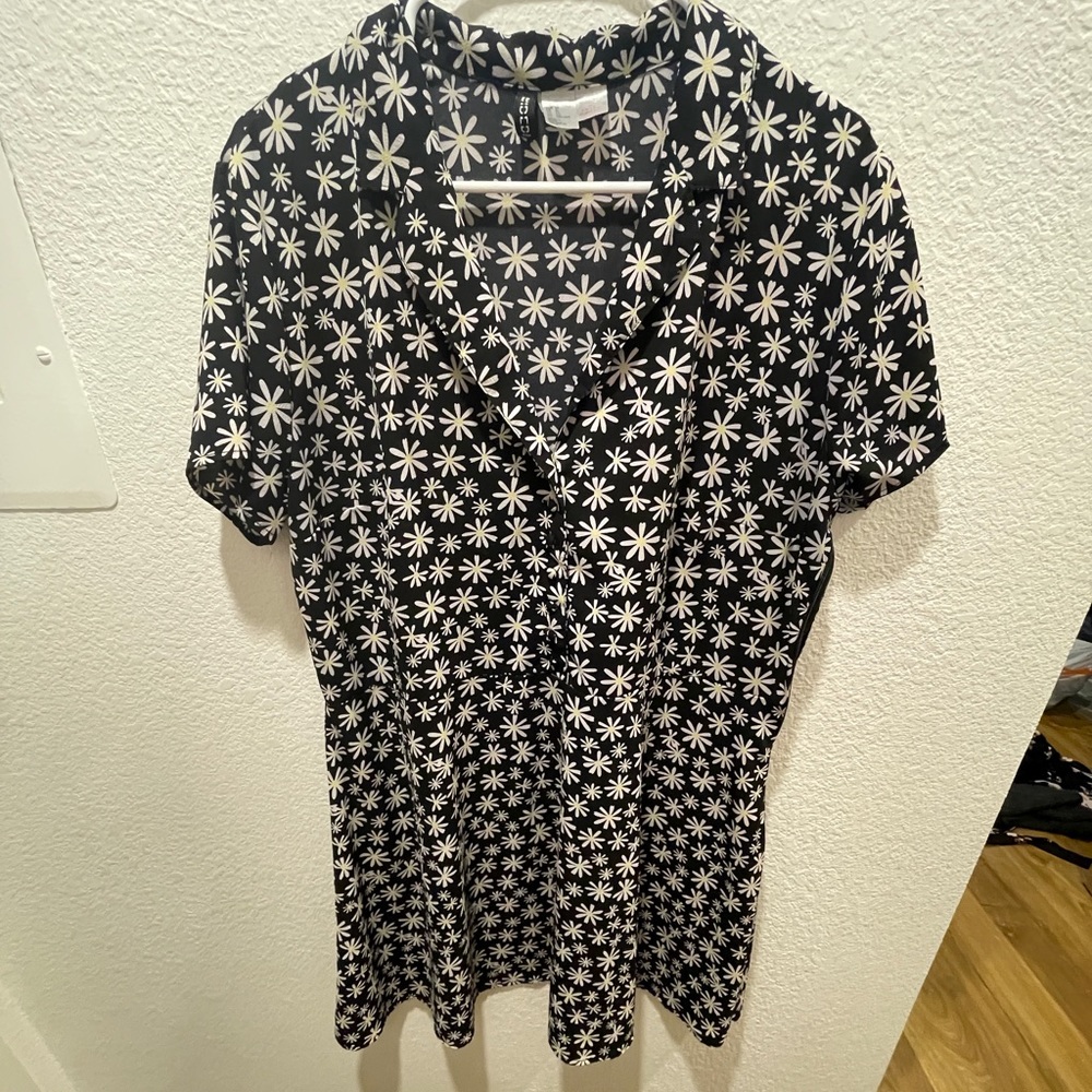 Daisy dress with collar